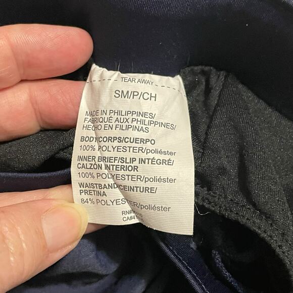 Under Armour Womens Athletic Shorts Small Blue Loose Lined Running Track Shorts - Picture 5 of 12